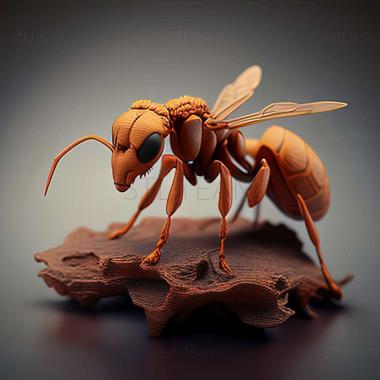 3D модель Lasius longiceps (STL)